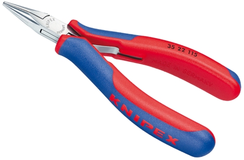 Μυτοτσίμπιδο ηλεκτρονικών με επαναφορά γυαλισμένο 115 χιλιοστά